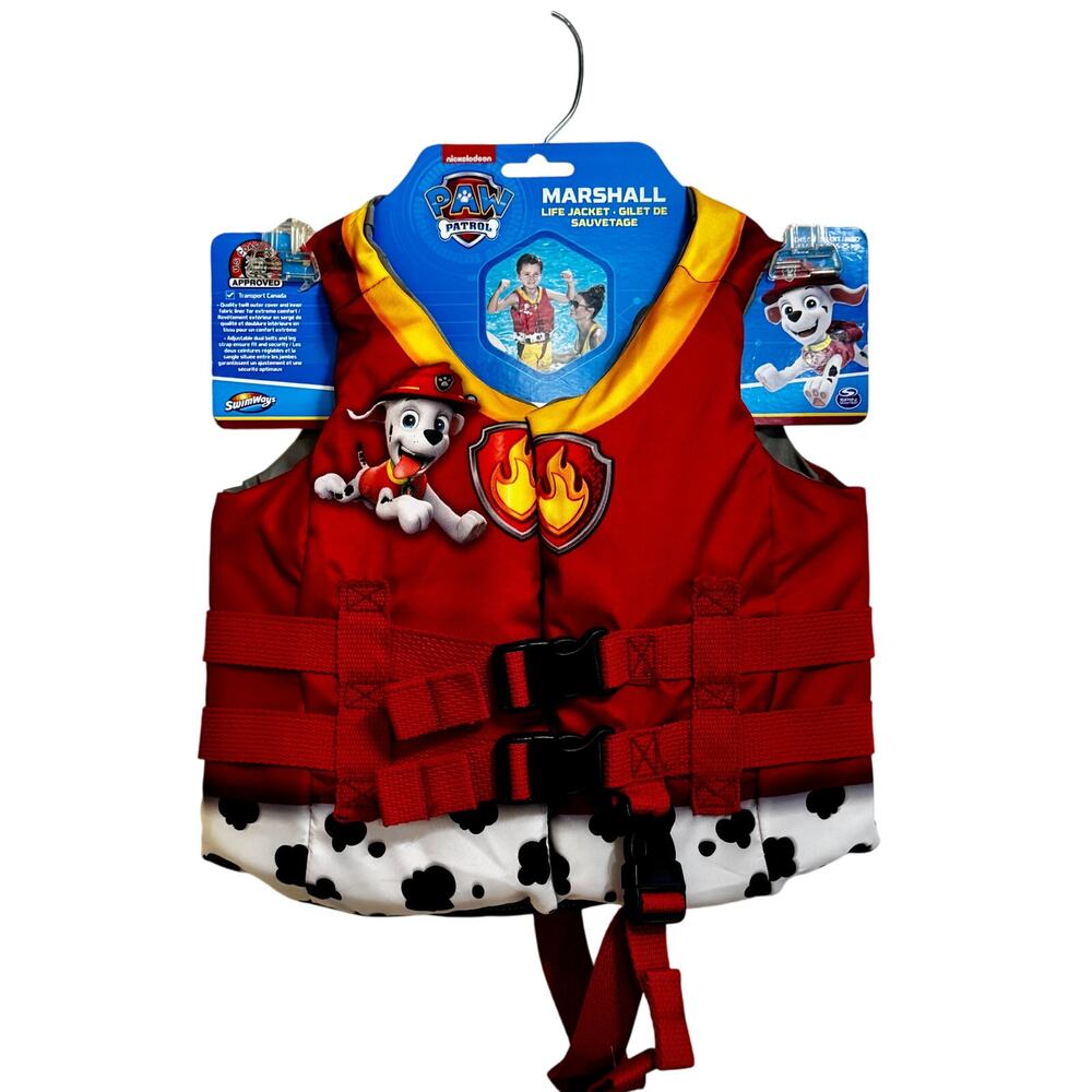 Paw Patrol Marshall Swim Vest 33-55 Lbs SwimWays